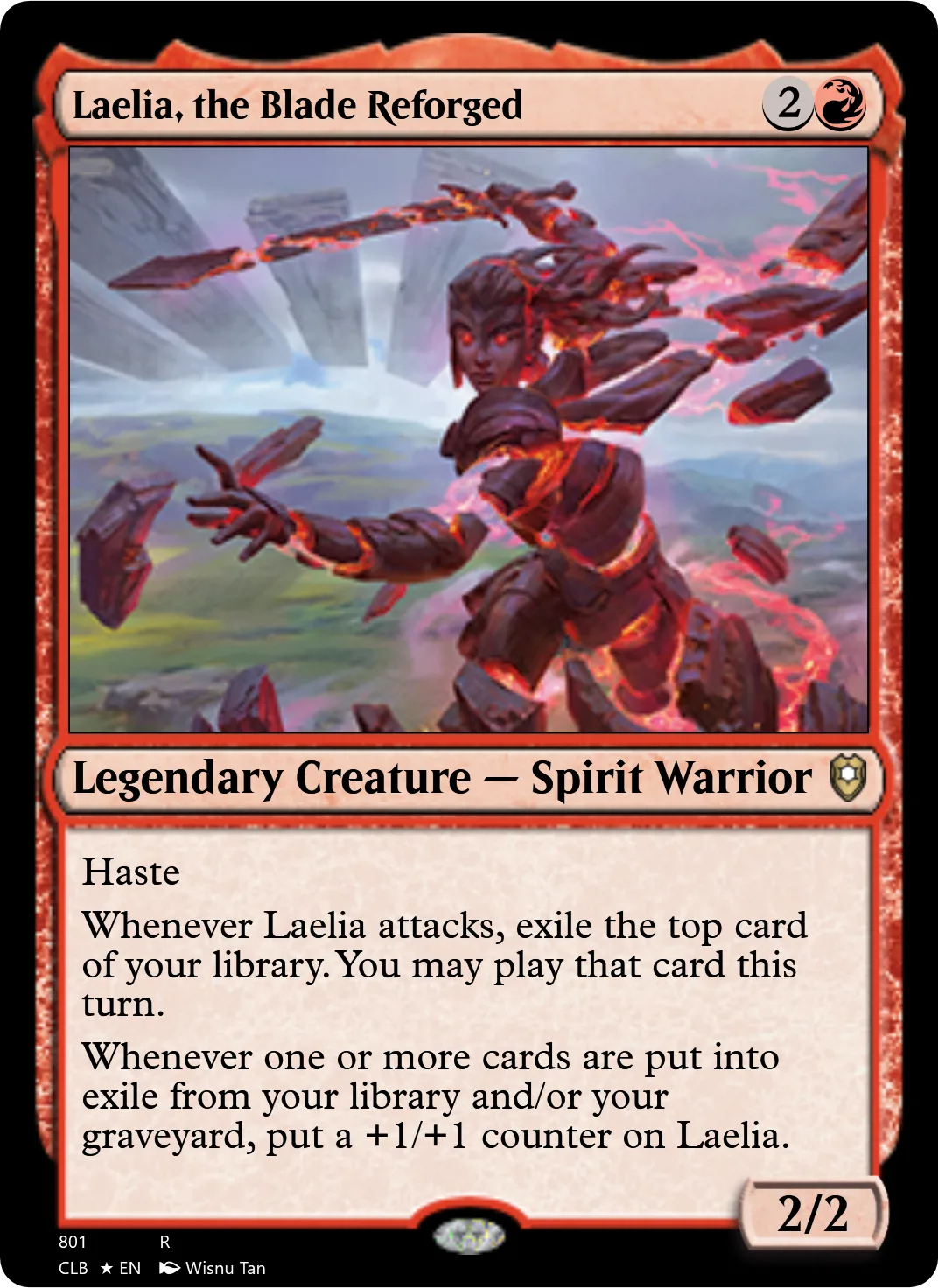 Laelia, the Blade Reforged