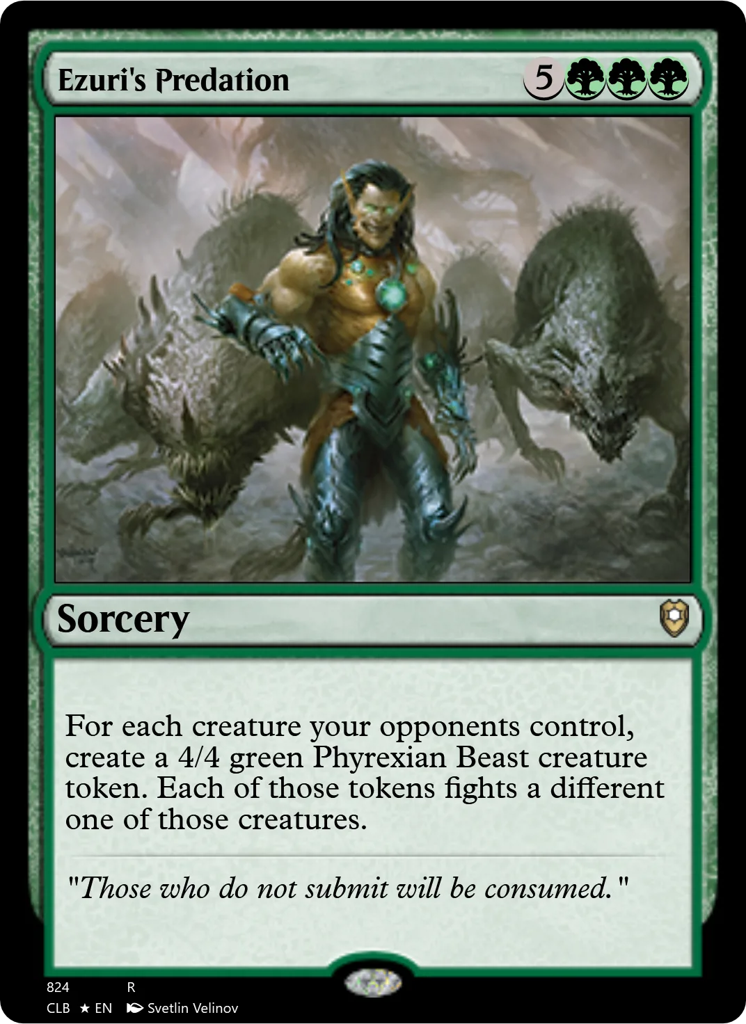 Ezuri's Predation