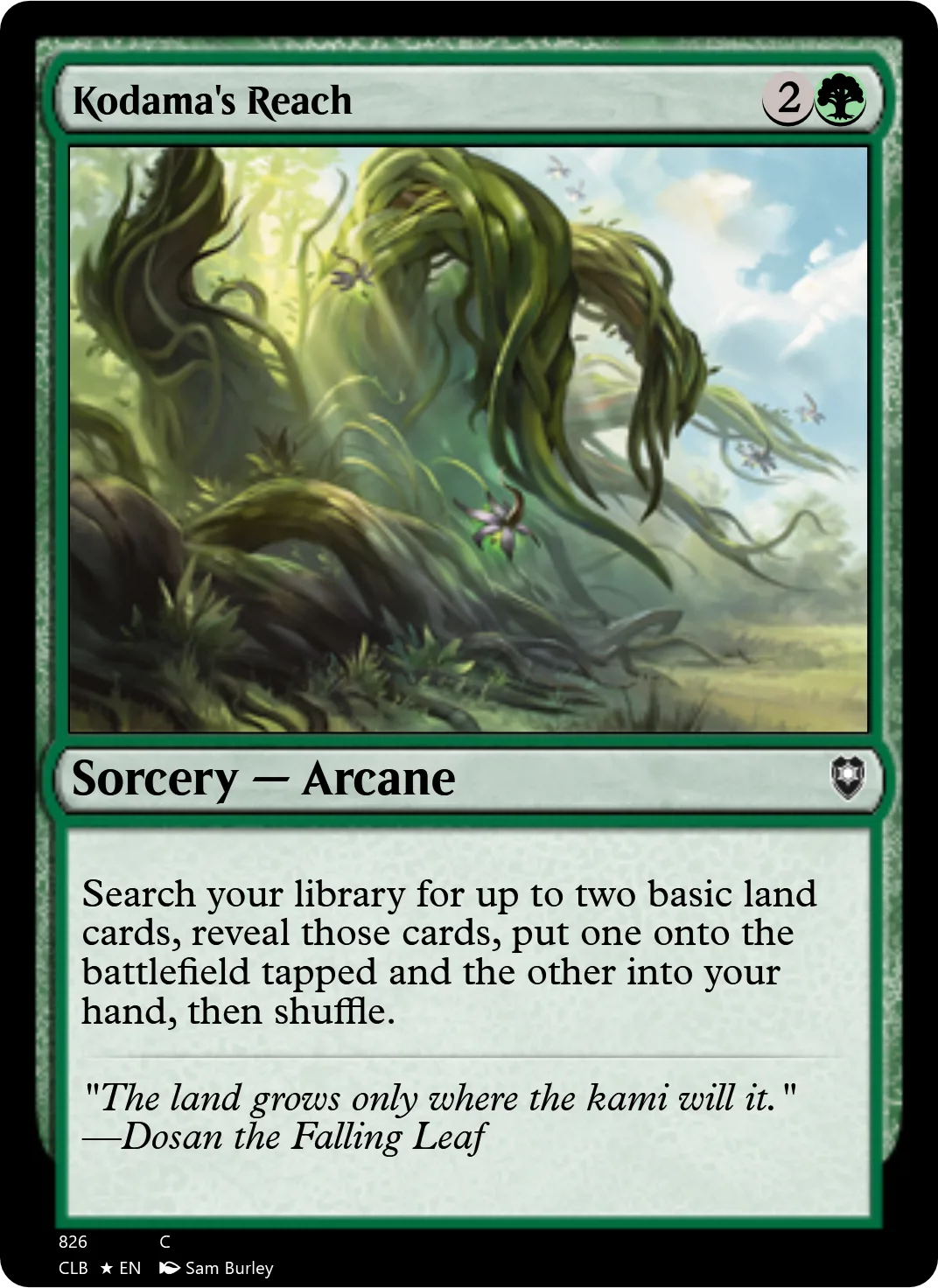 Kodama's Reach