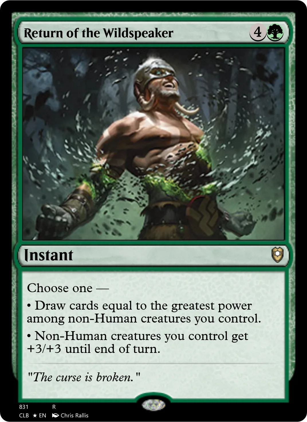 Return of the Wildspeaker