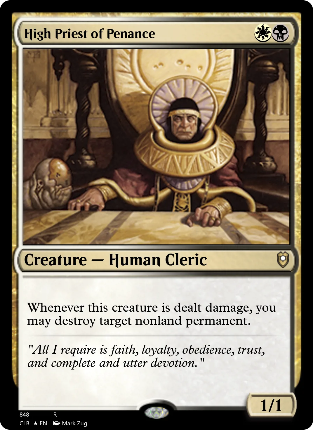 High Priest of Penance