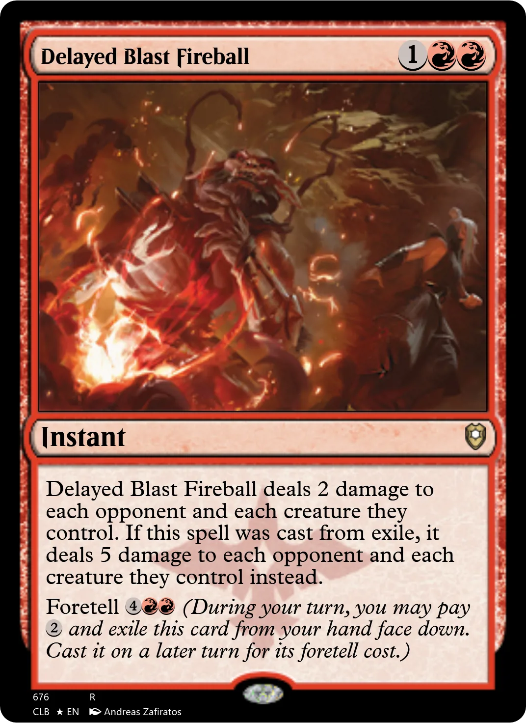 Delayed Blast Fireball