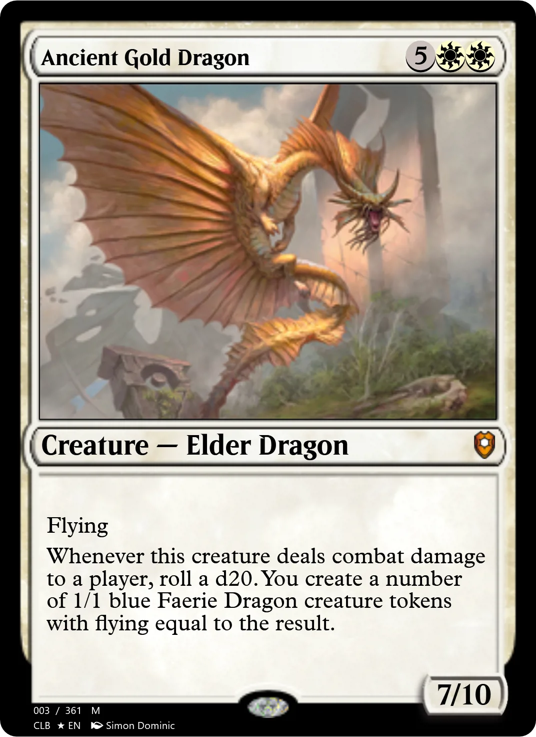 Ancient Gold Dragon