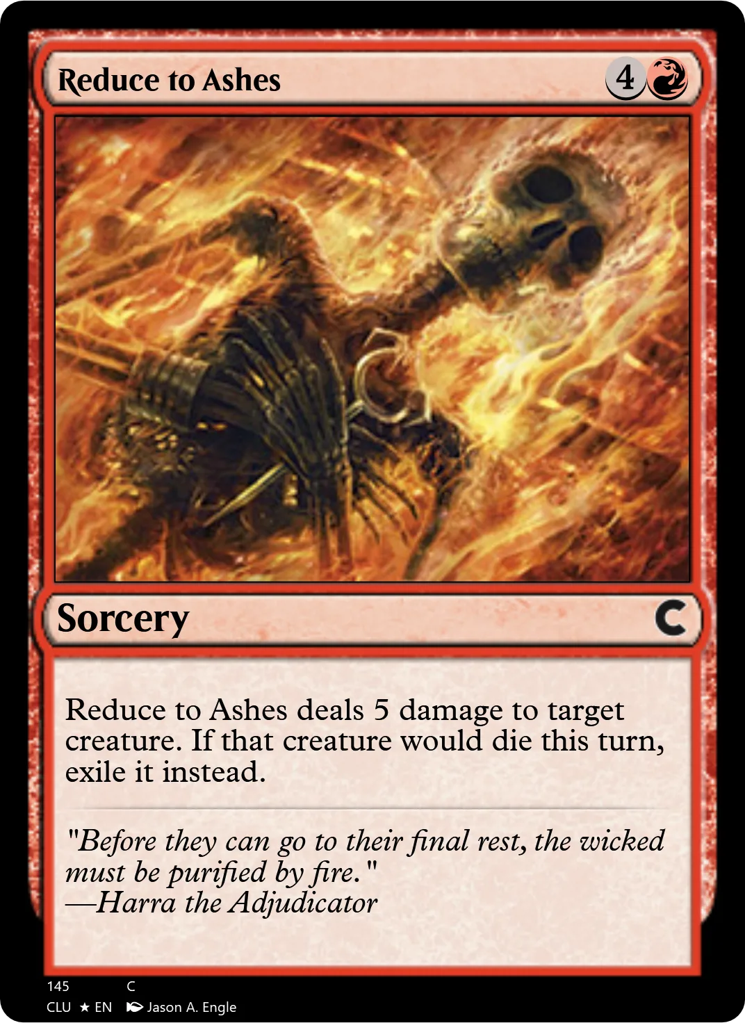 Reduce to Ashes