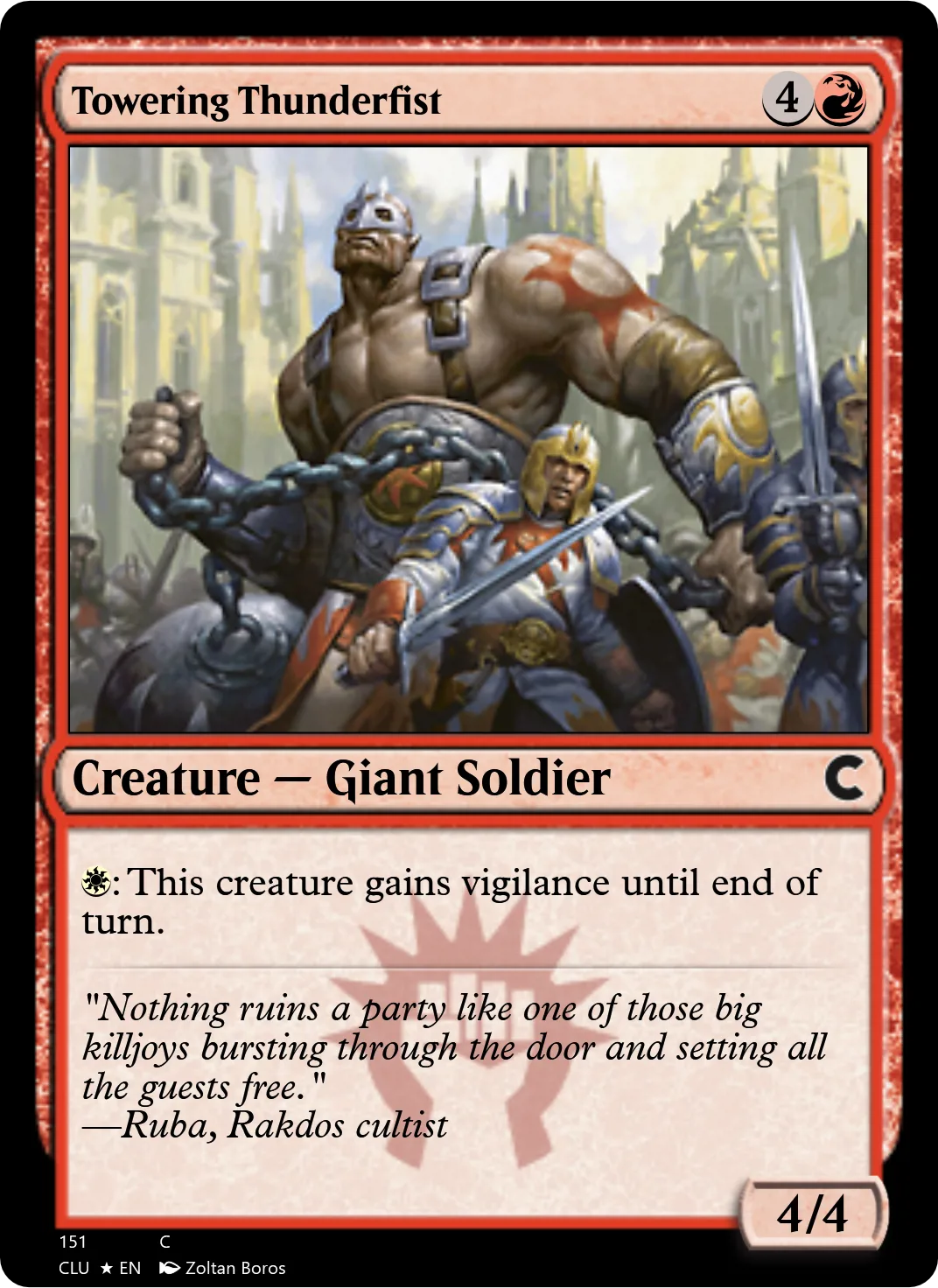 Towering Thunderfist
