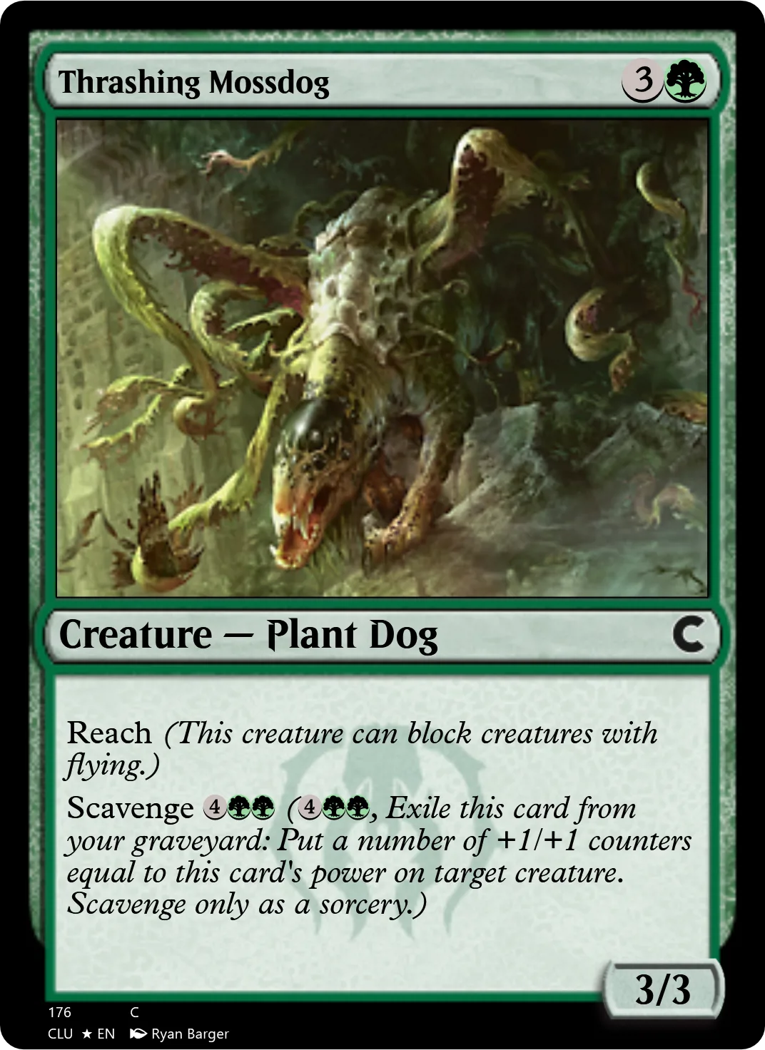 Thrashing Mossdog