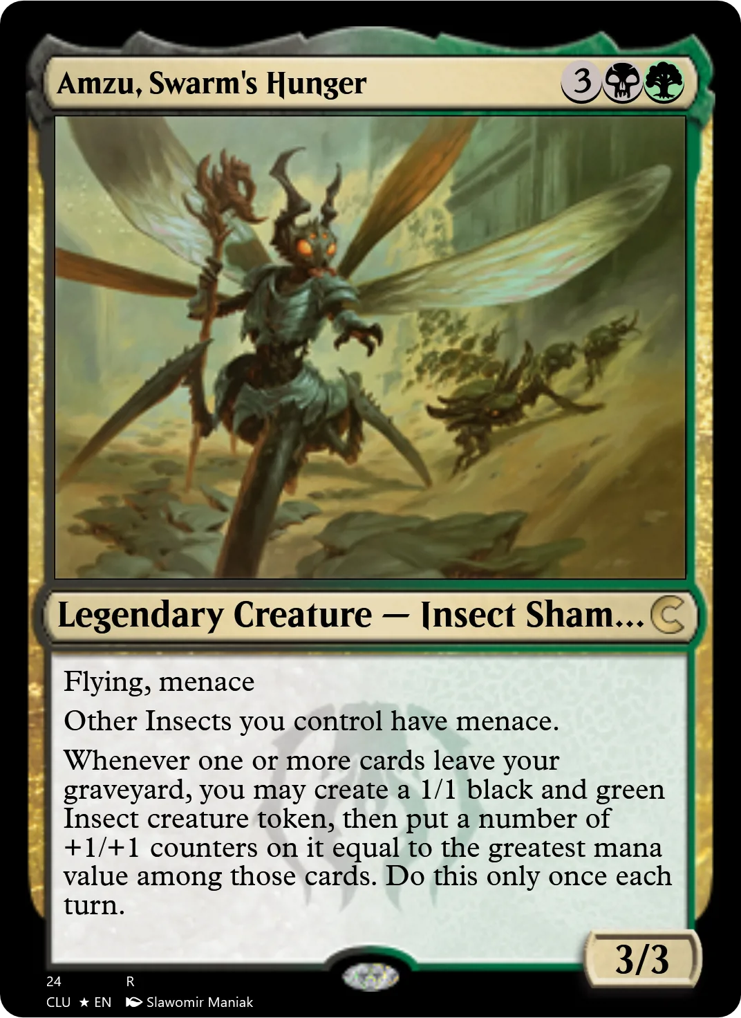 Amzu, Swarm's Hunger
