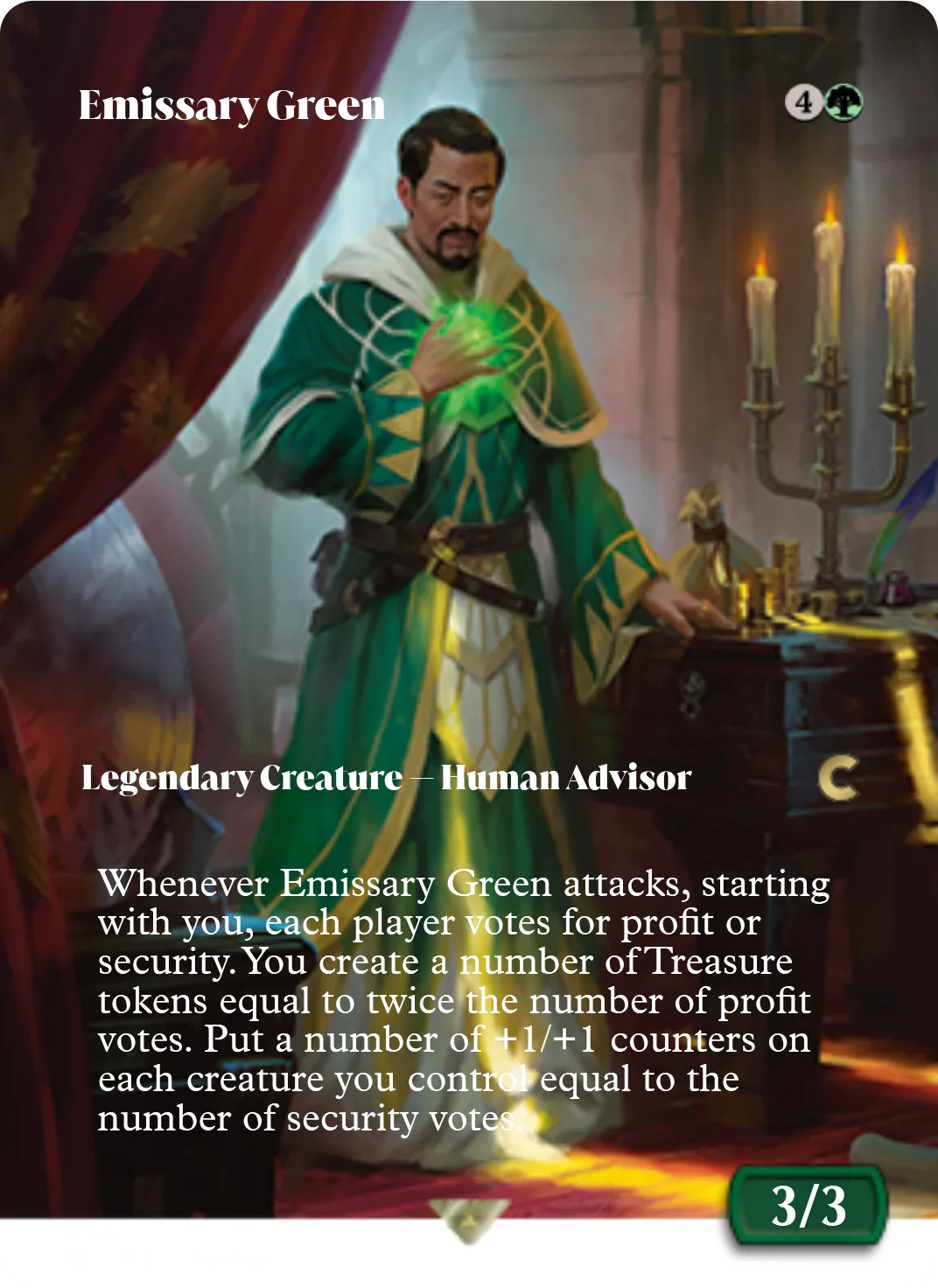 Emissary Green