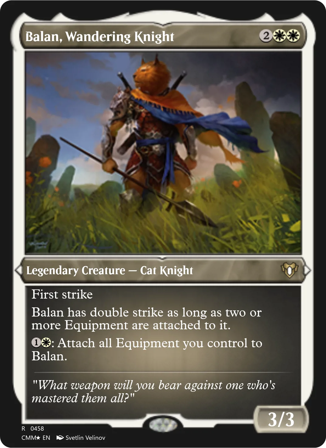 Balan, Wandering Knight