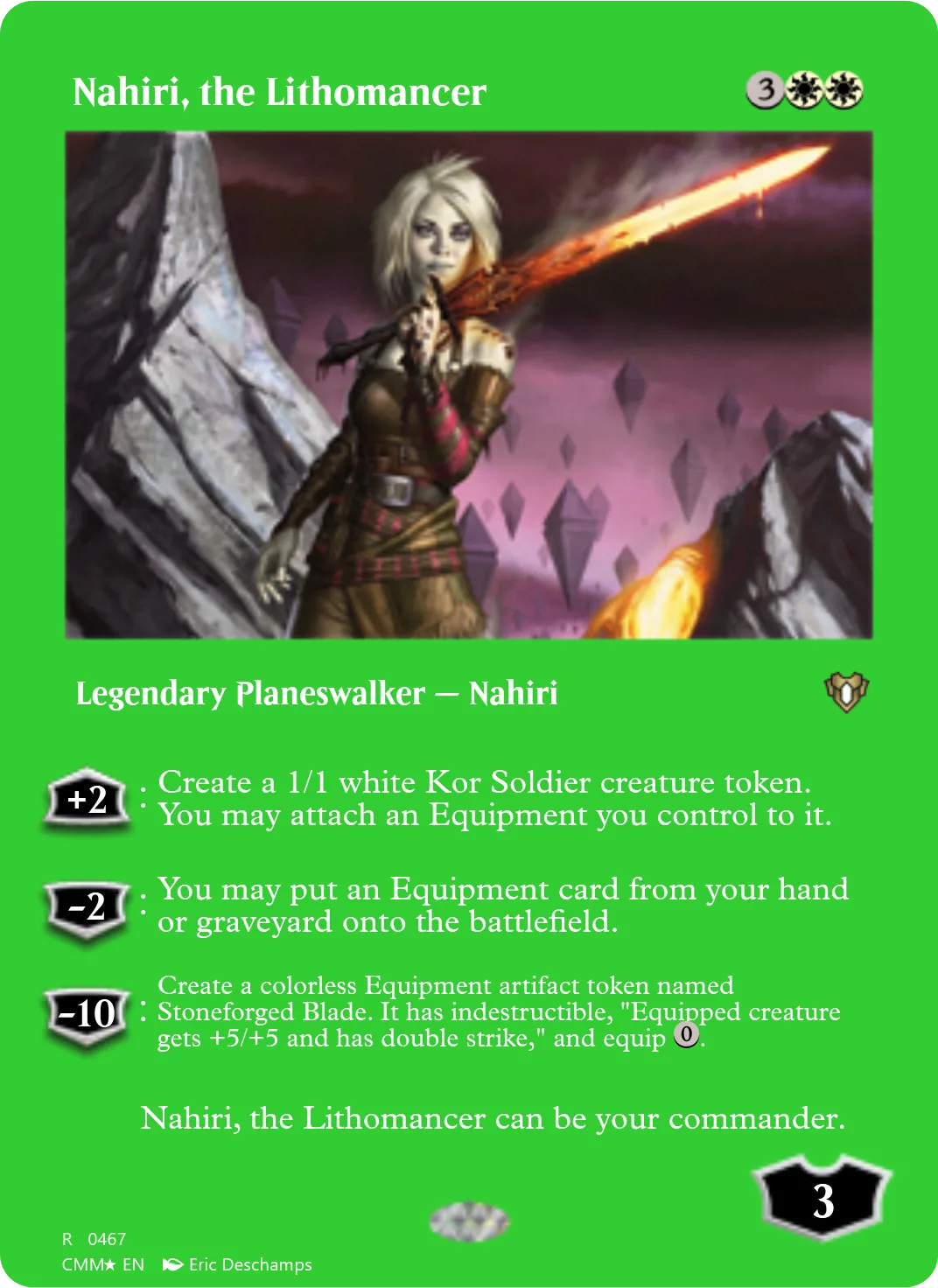 Nahiri, the Lithomancer