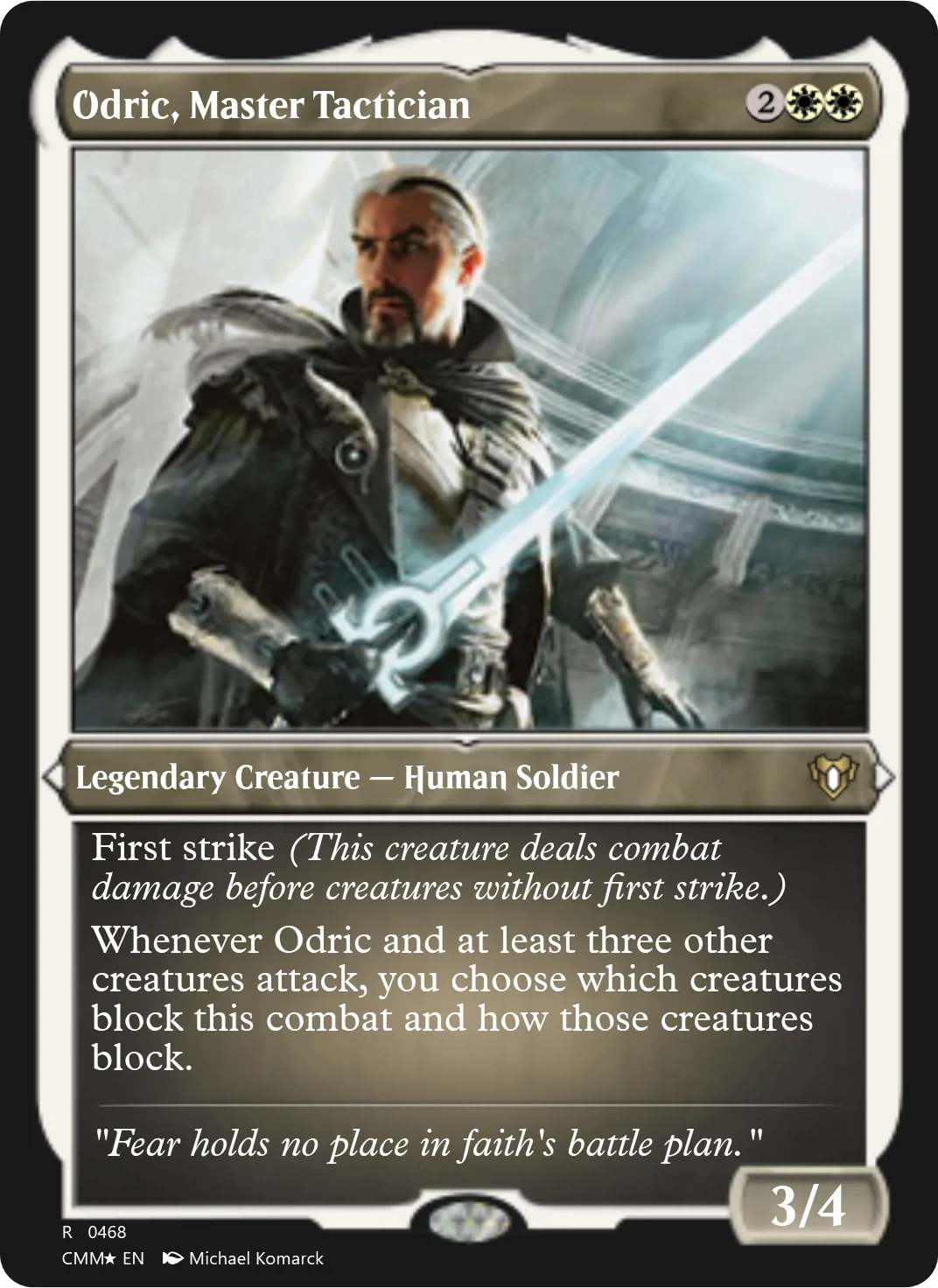 Odric, Master Tactician