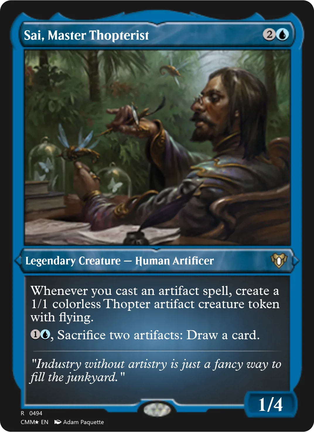 Sai, Master Thopterist