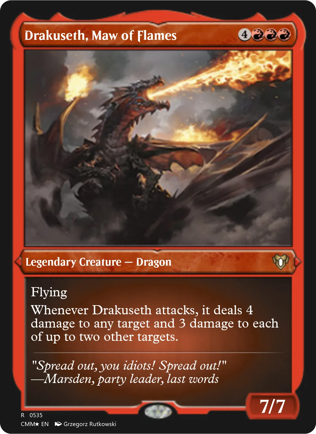 Drakuseth, Maw of Flames