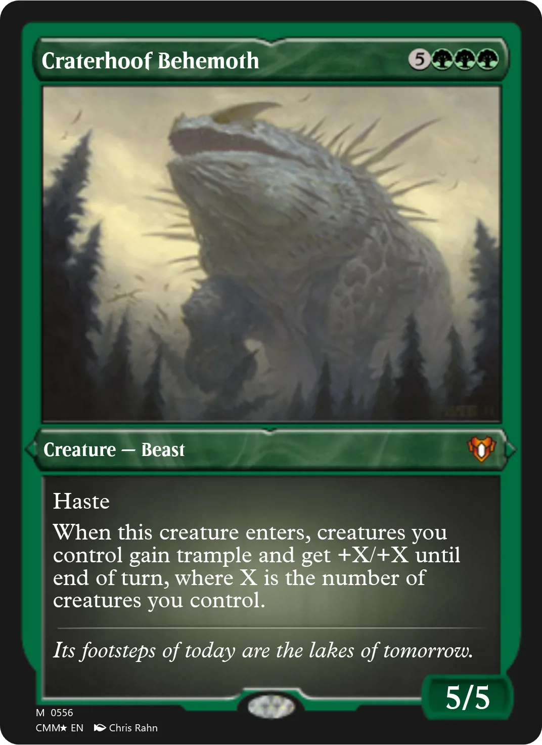 Craterhoof Behemoth