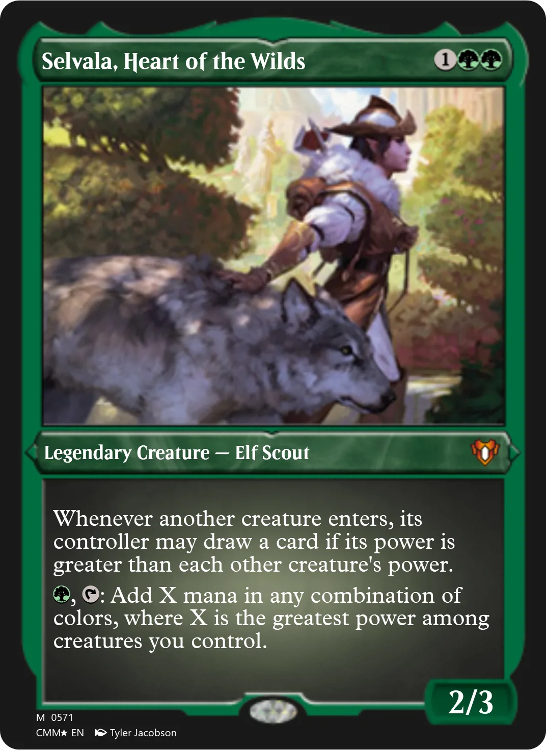 Selvala, Heart of the Wilds