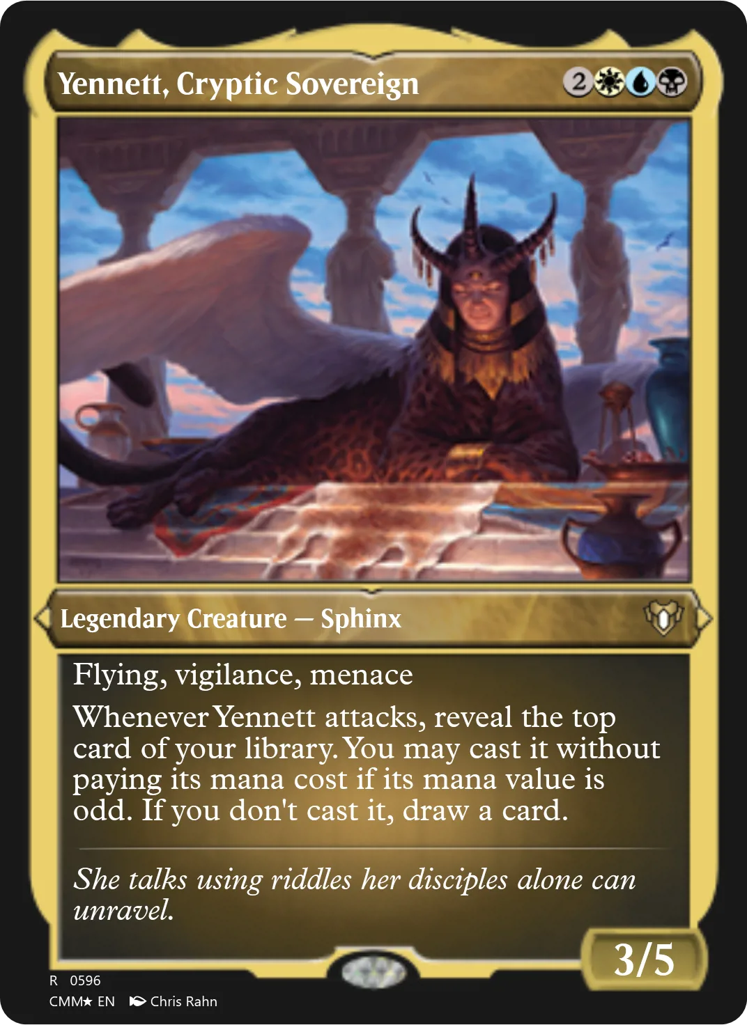 Yennett, Cryptic Sovereign