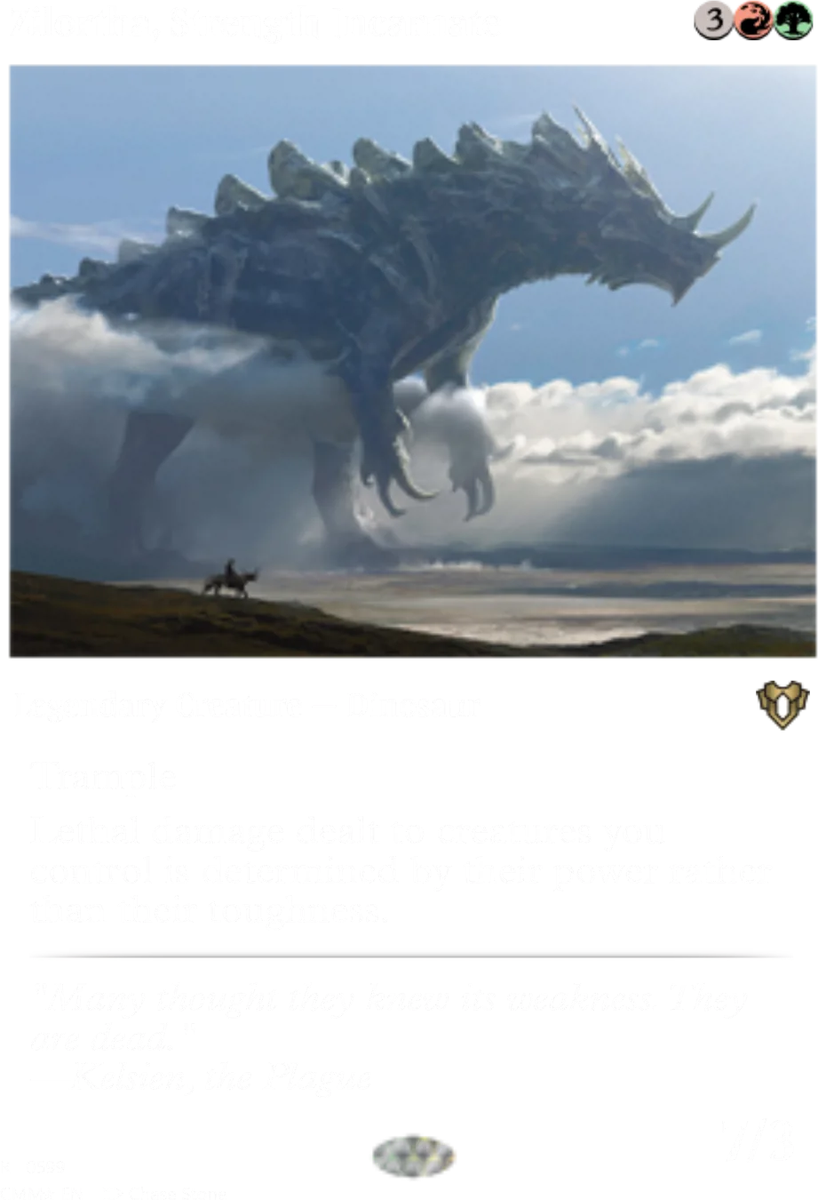 Zilortha, Strength Incarnate