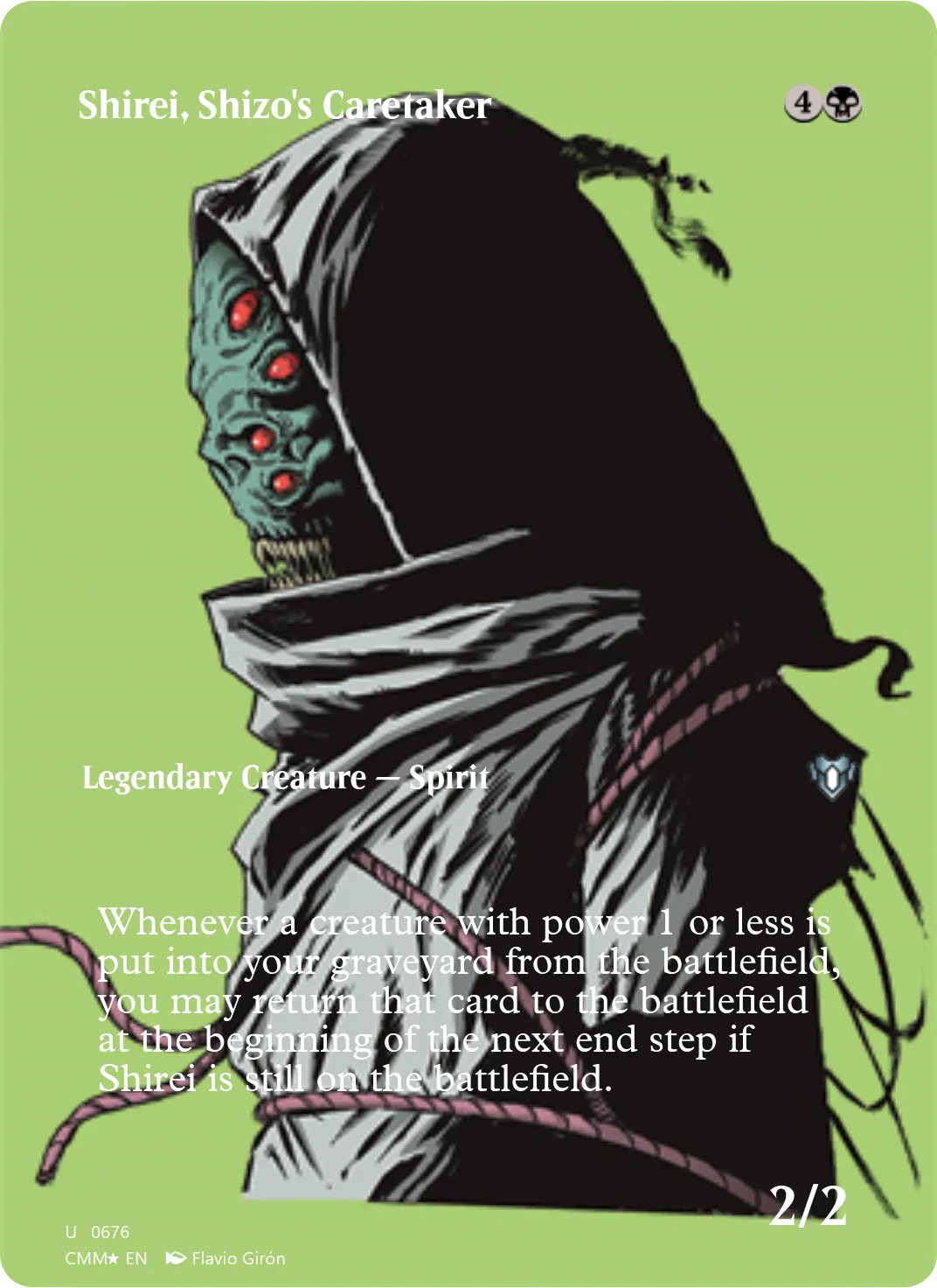 Shirei, Shizo's Caretaker