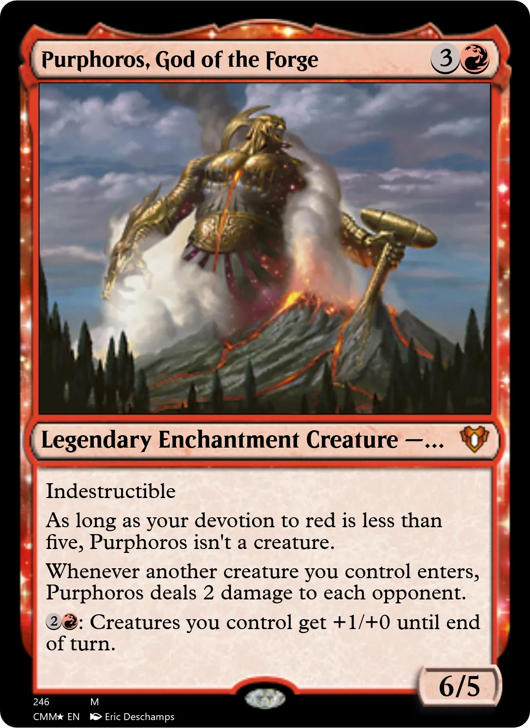 Purphoros, God of the Forge