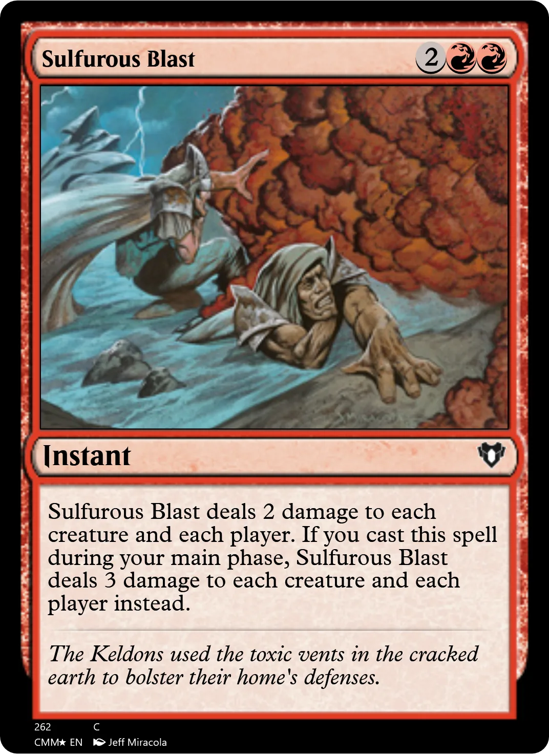 Sulfurous Blast