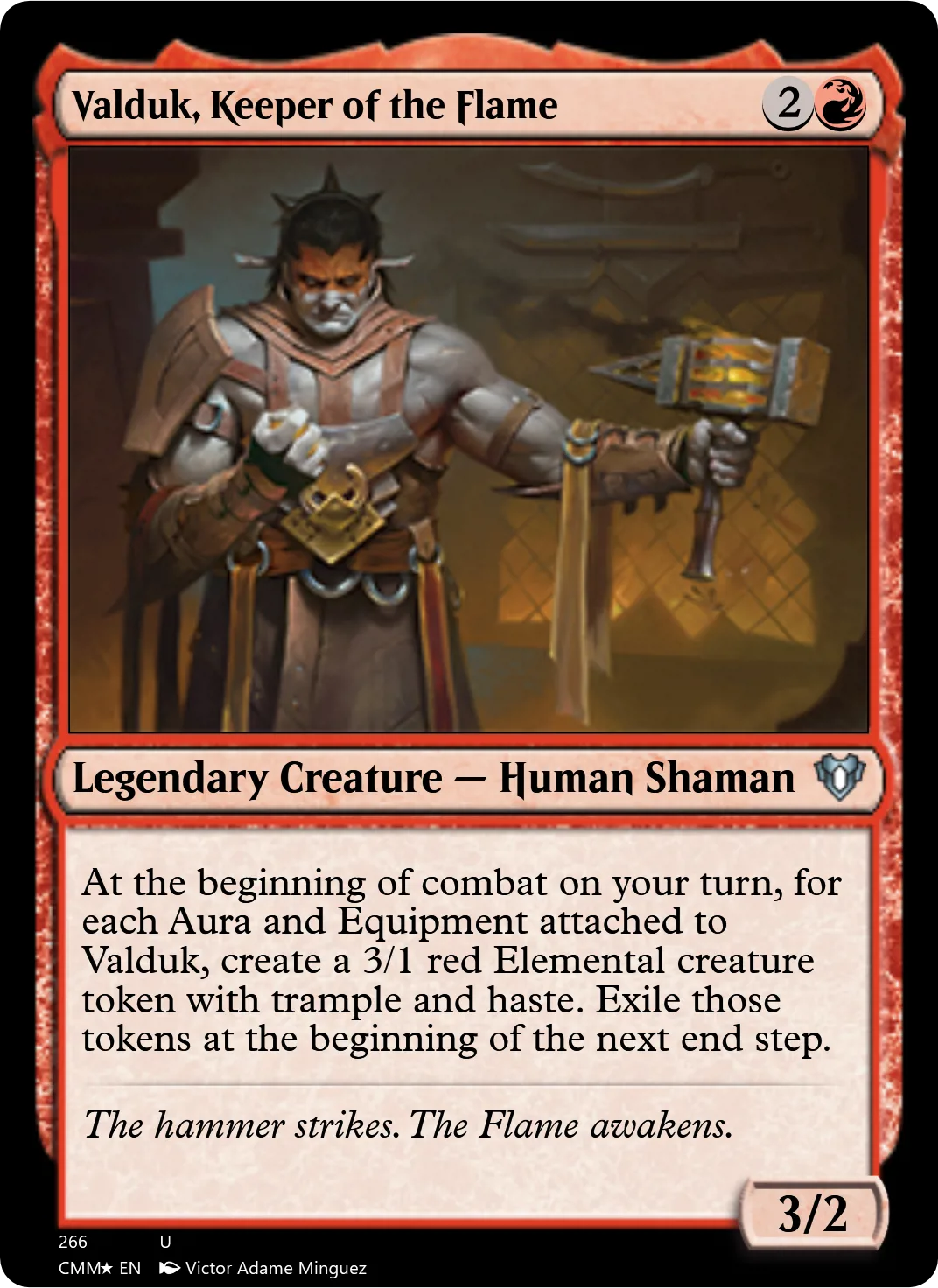 Valduk, Keeper of the Flame
