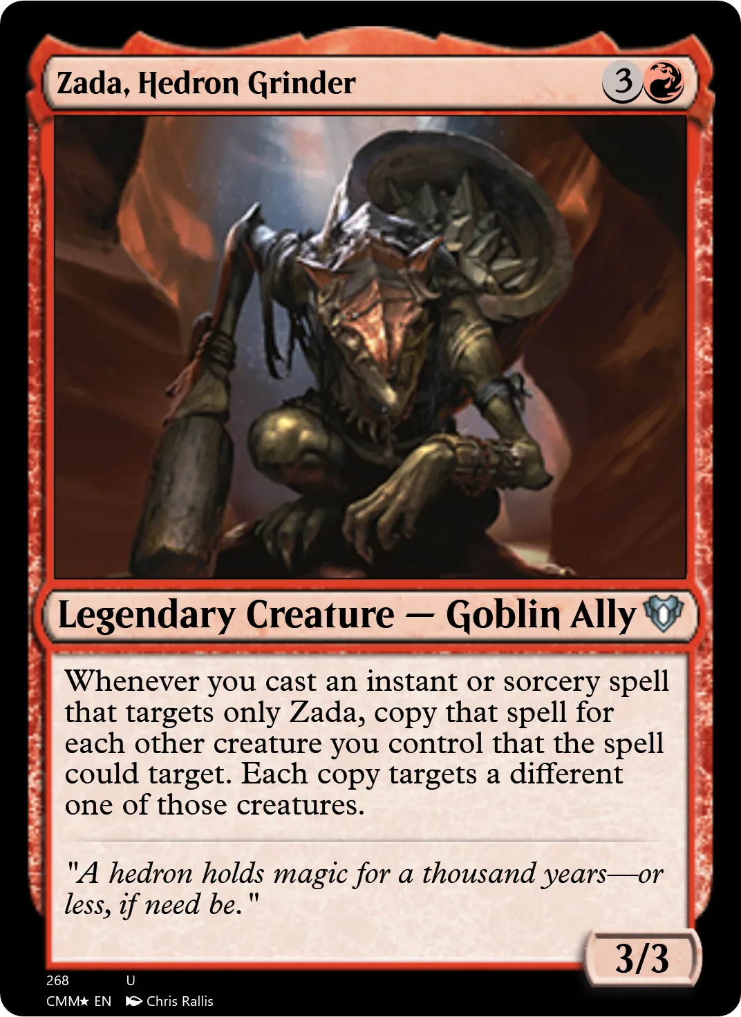 Zada, Hedron Grinder