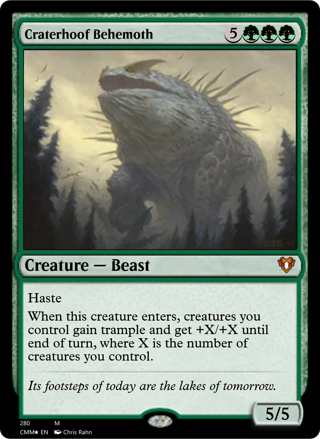 Craterhoof Behemoth
