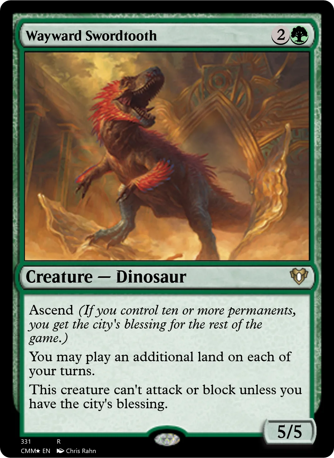 Wayward Swordtooth