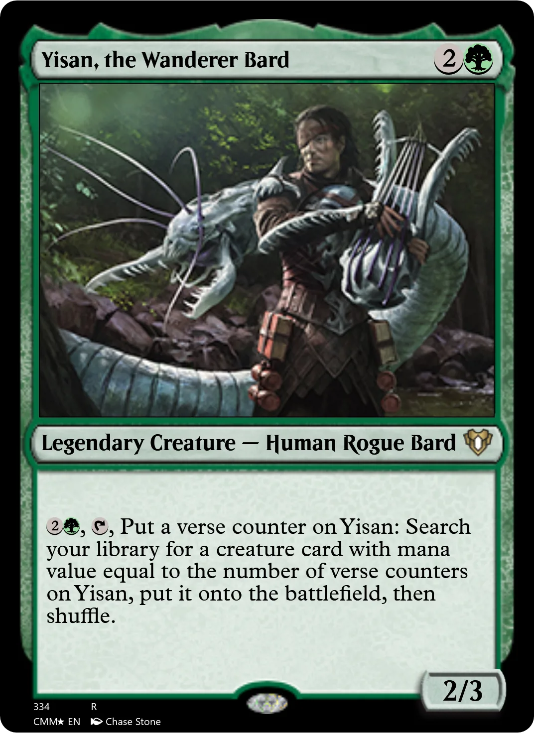 Yisan, the Wanderer Bard