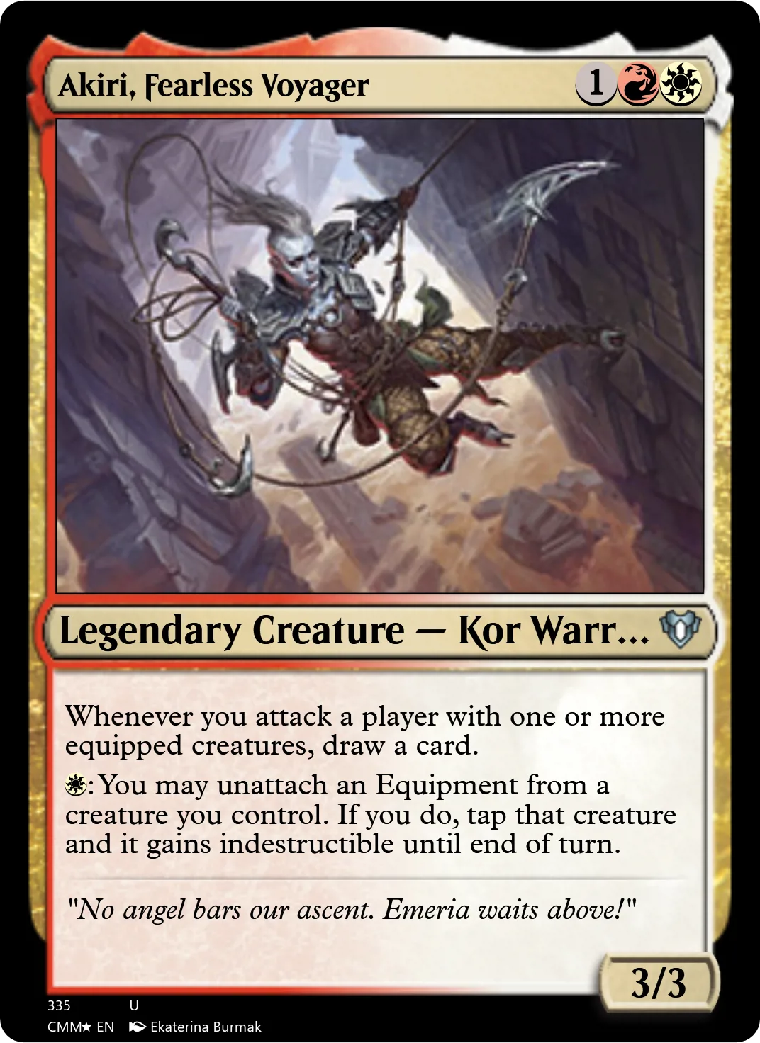 Akiri, Fearless Voyager