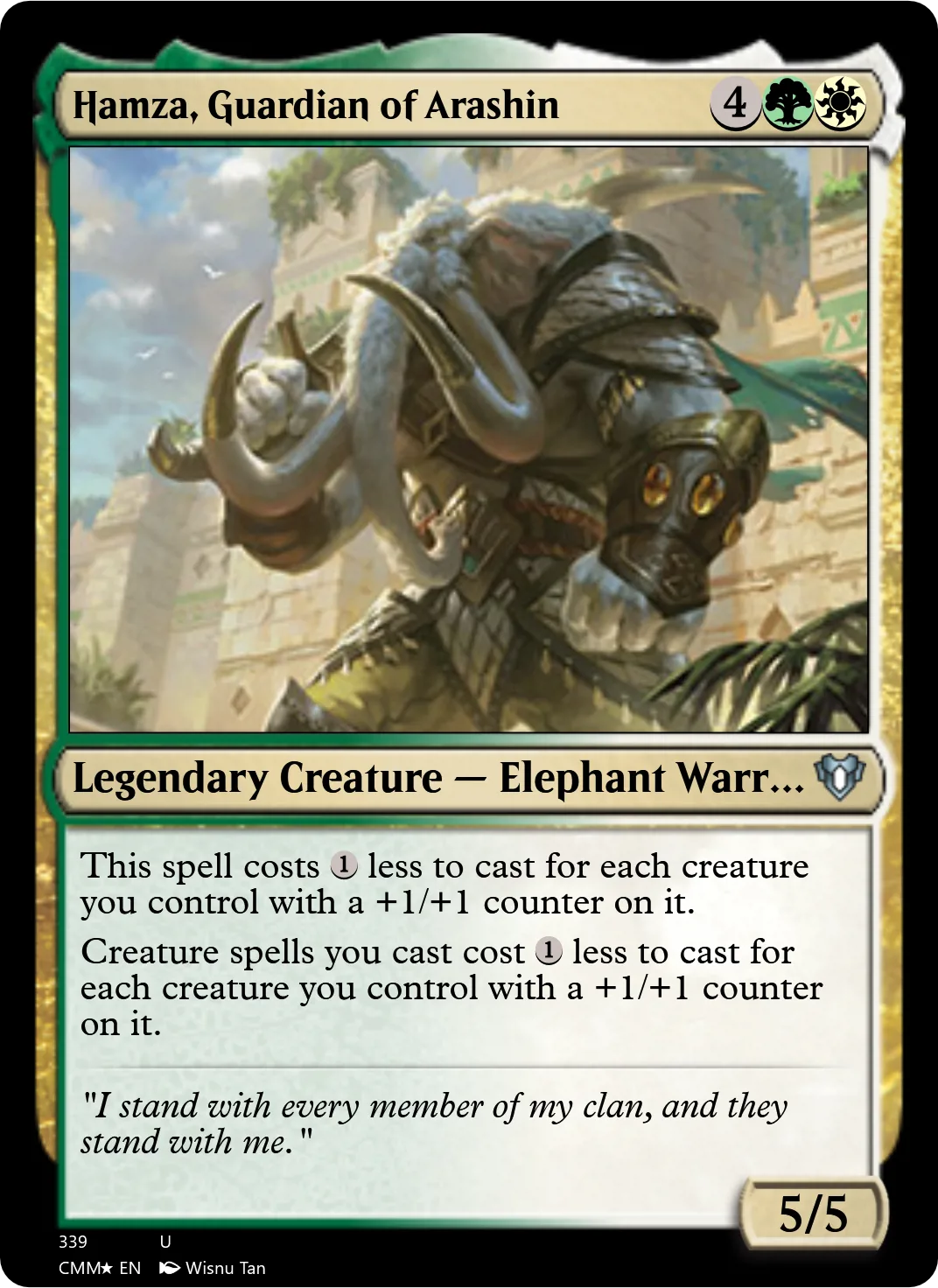 Hamza, Guardian of Arashin