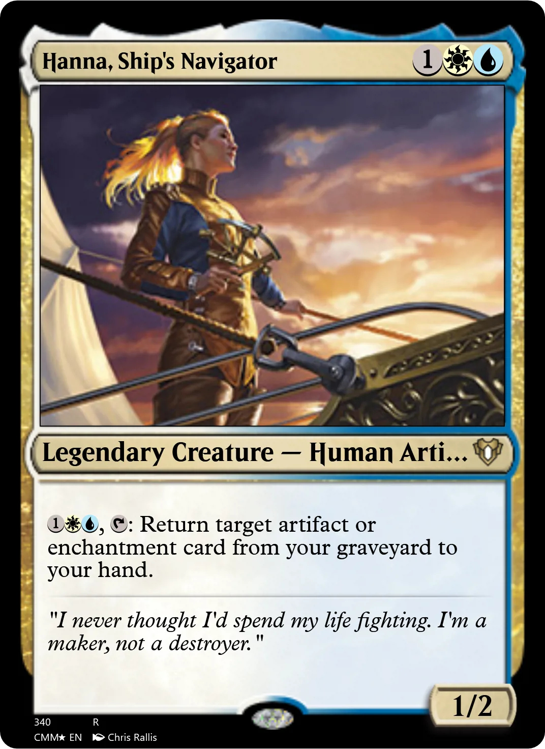 Hanna, Ship's Navigator