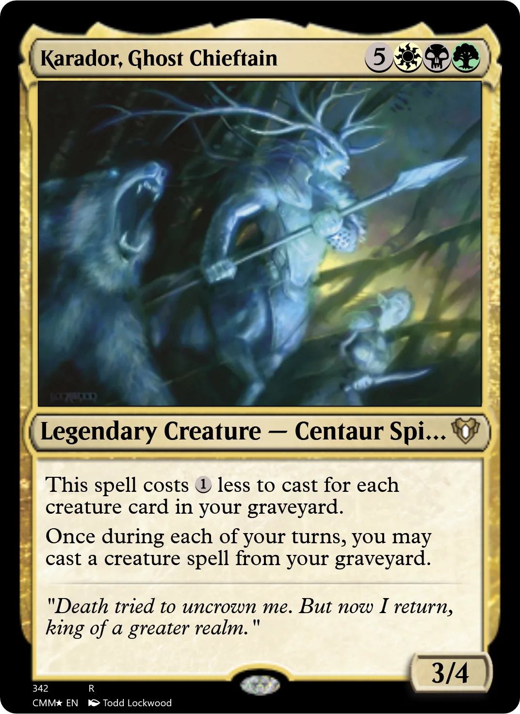 Karador, Ghost Chieftain