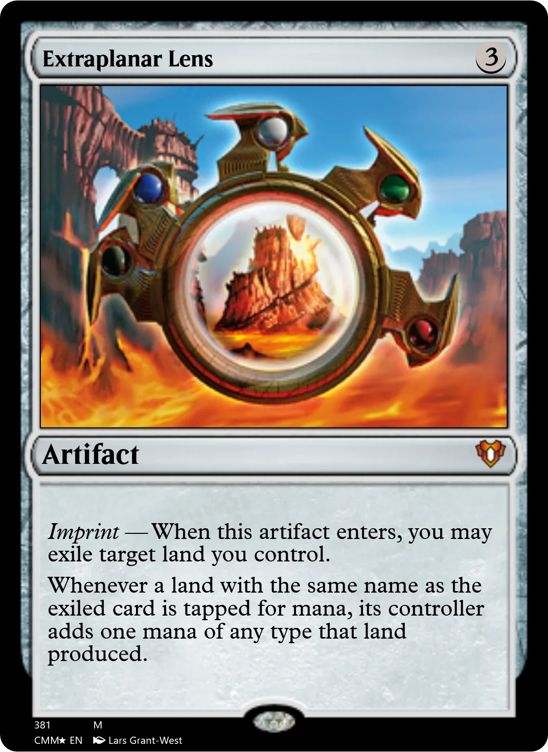 Extraplanar Lens