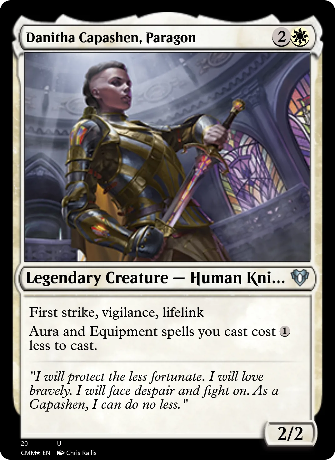 Danitha Capashen, Paragon