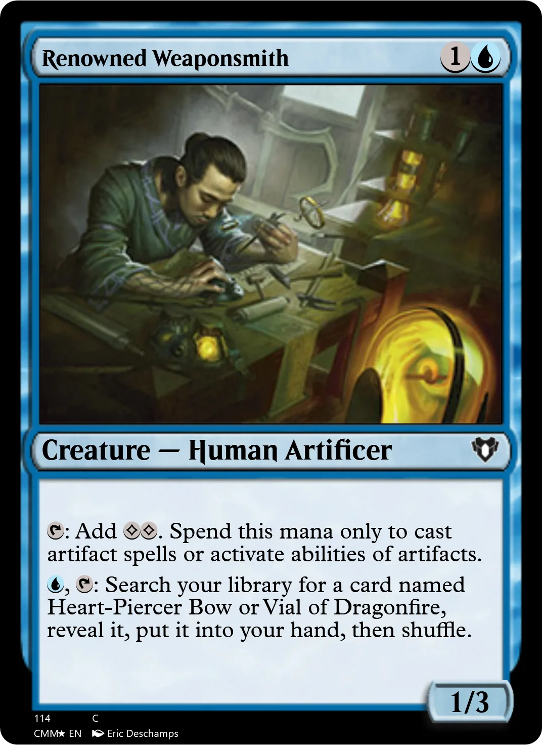 Renowned Weaponsmith