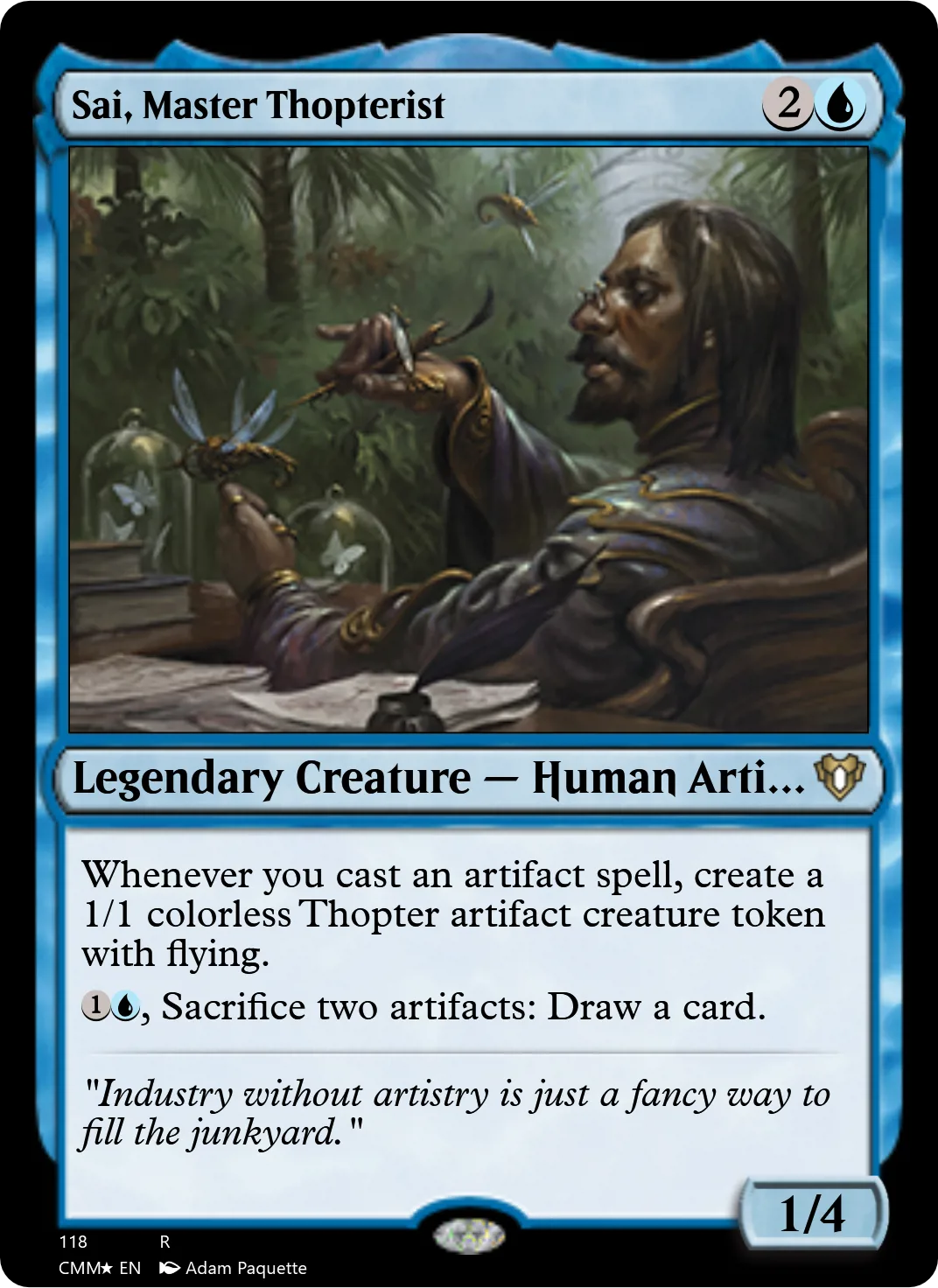 Sai, Master Thopterist