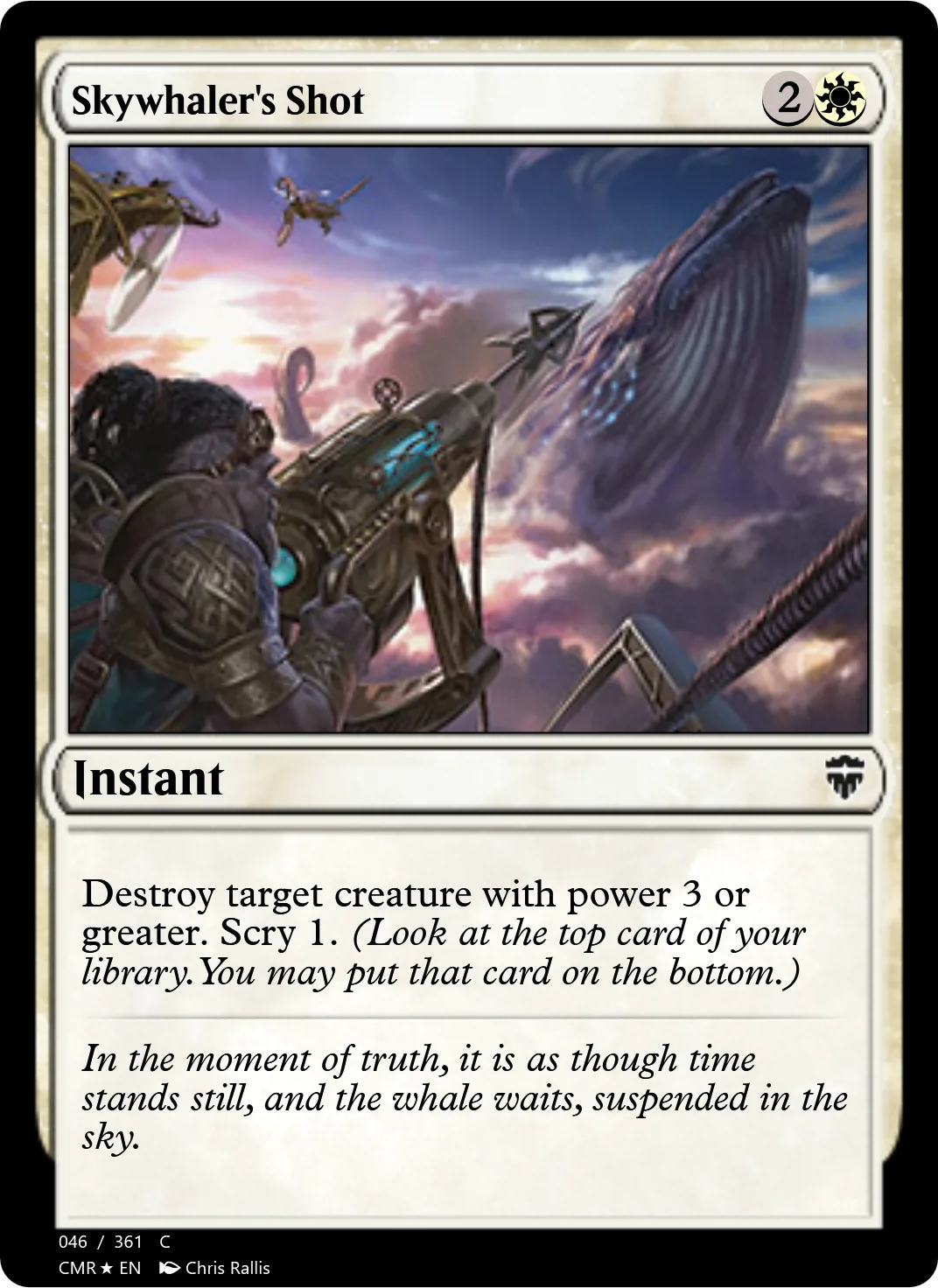 Skywhaler's Shot