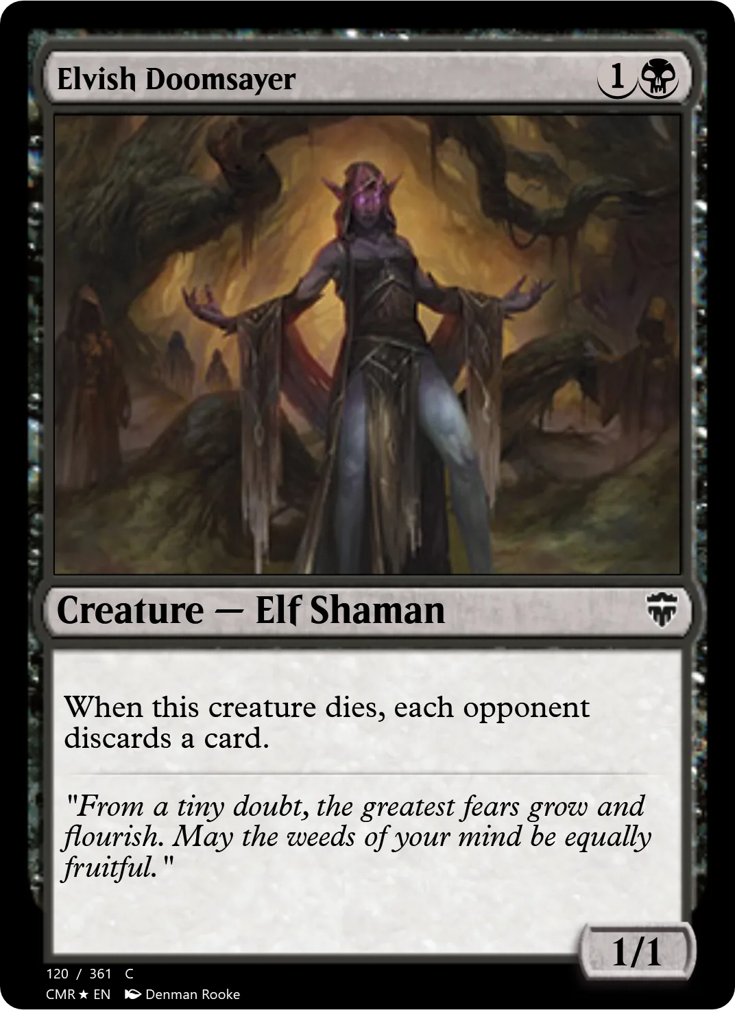 Elvish Doomsayer