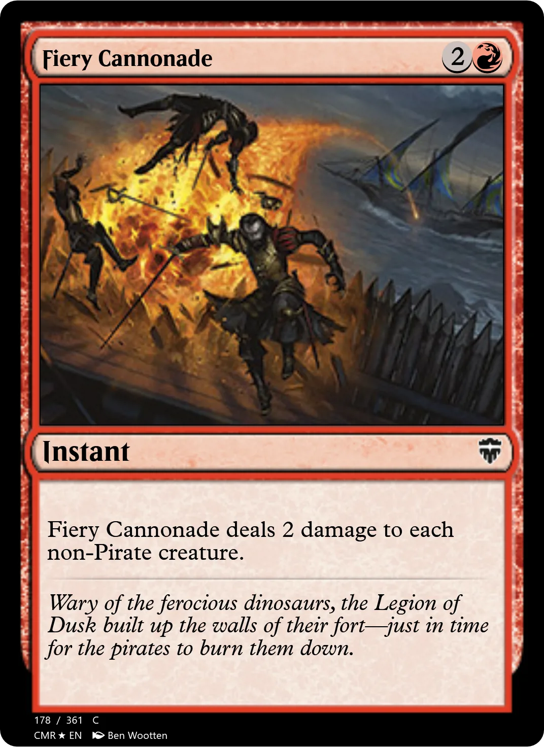 Fiery Cannonade