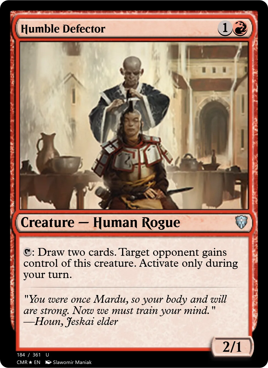 Humble Defector