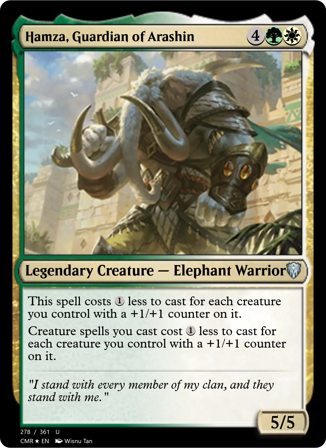 Hamza, Guardian of Arashin
