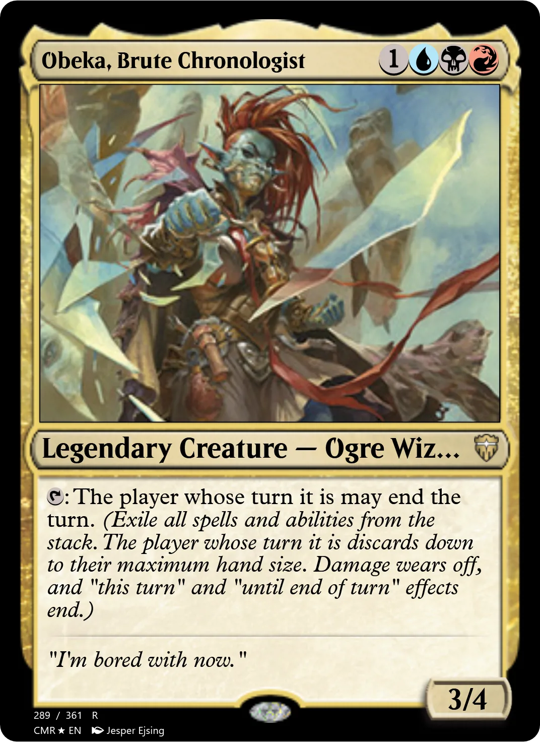 Obeka, Brute Chronologist