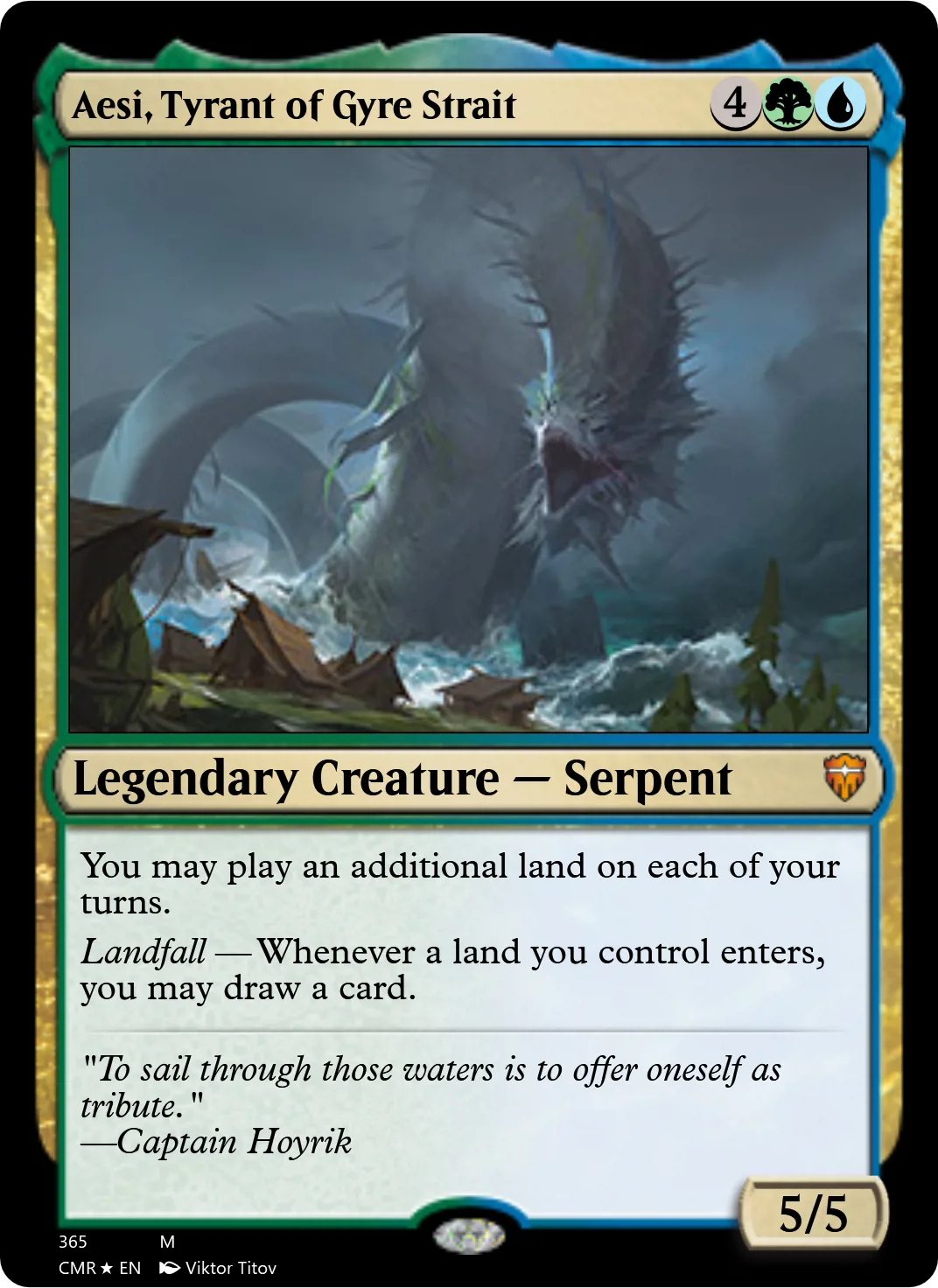 Aesi, Tyrant of Gyre Strait