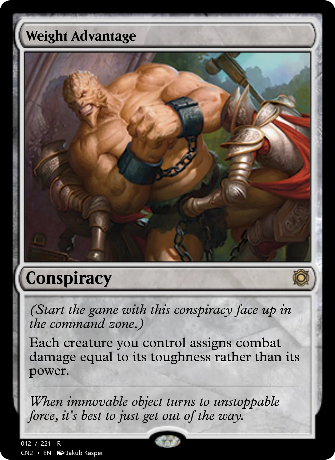 Weight Advantage
