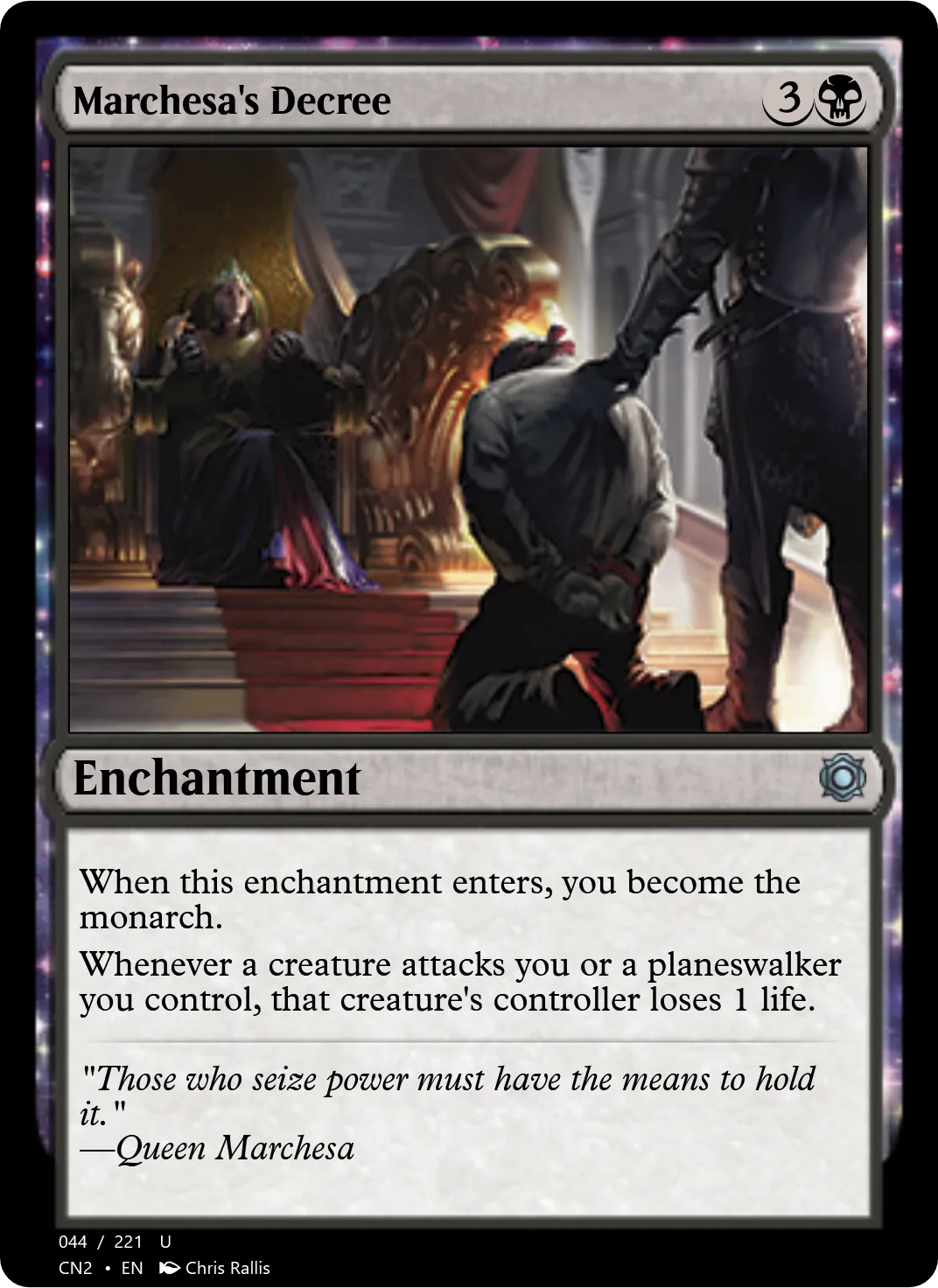 Marchesa's Decree