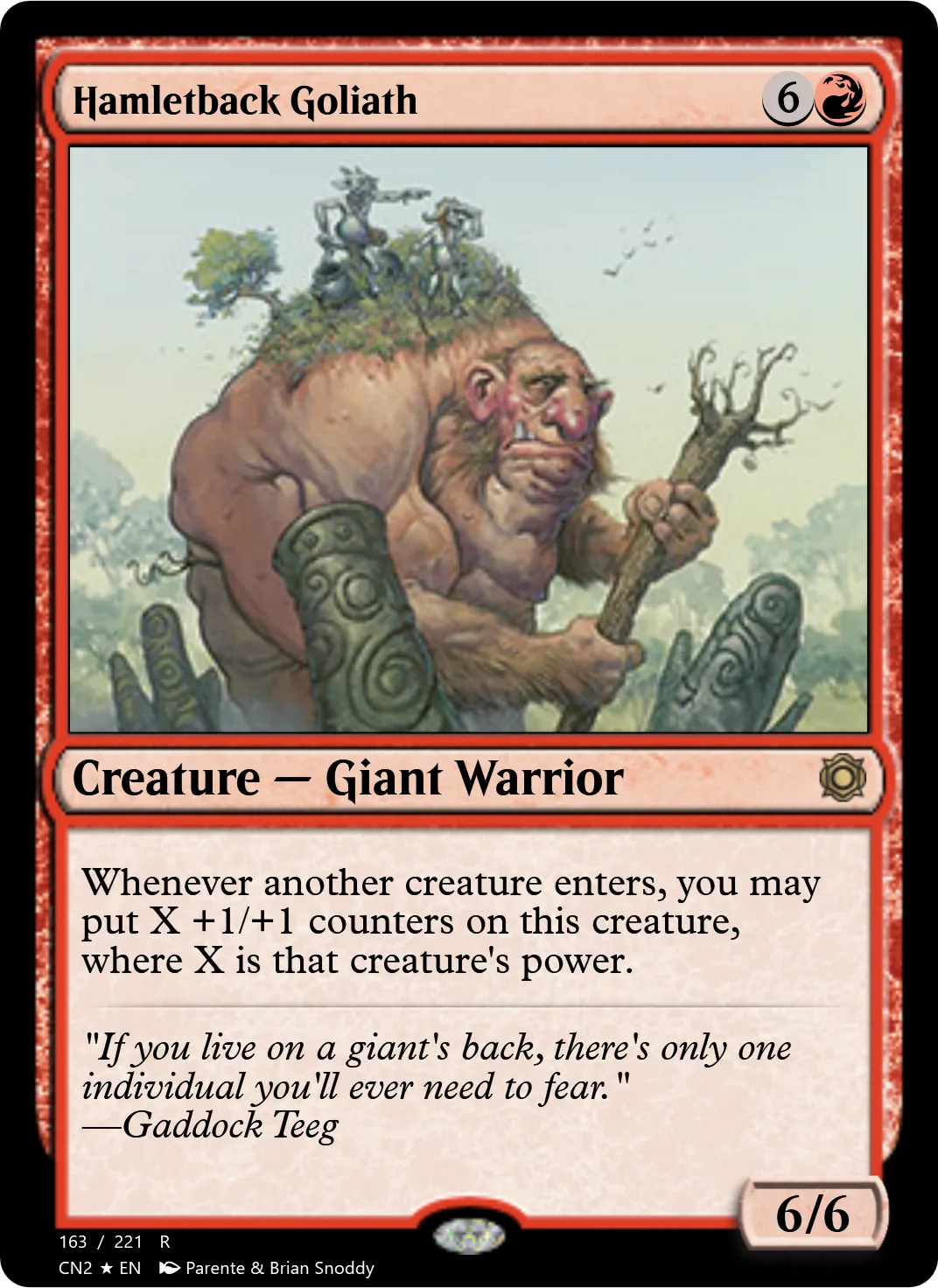 Hamletback Goliath
