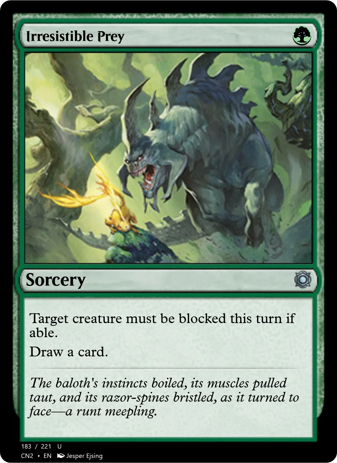 Irresistible Prey
