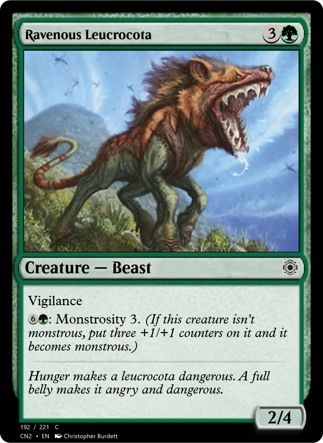 Ravenous Leucrocota