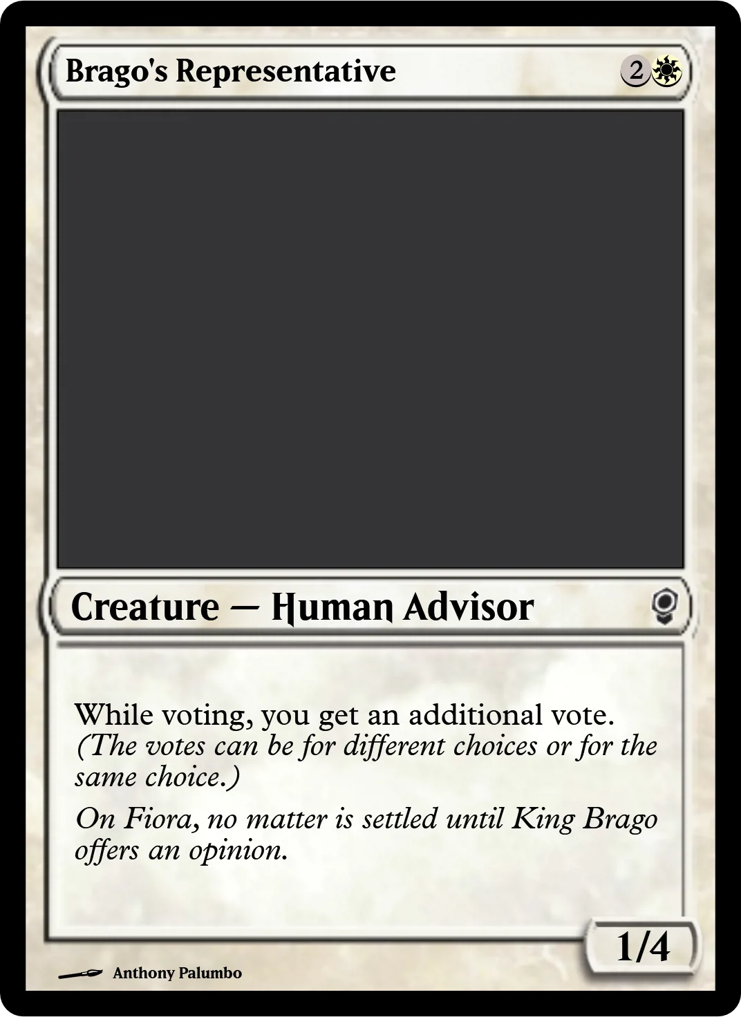 Brago's Representative